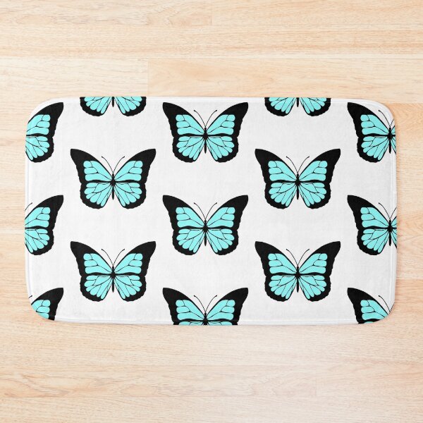 Item preview, Cyan Blue Butterfly Illustration designed and sold by alainakozyart.
