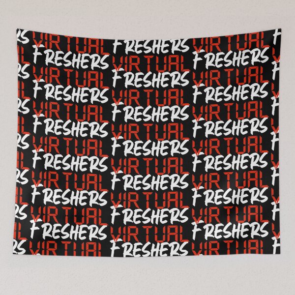 Item preview, Virtual Class Freshers (white & red) designed and sold by abigabhall.