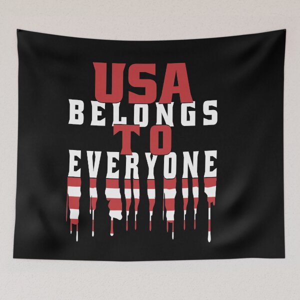 Item preview, usa belongs to everyone_ Black Lives Matter george floyd designed and sold by tiger-king.