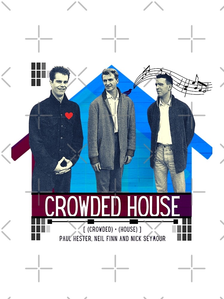 crowded house shirt