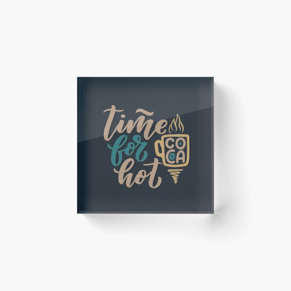 Item preview, Time for hot dark background designed and sold by coffeeapparel.
