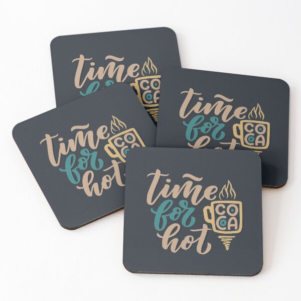 Item preview, Time for hot dark background designed and sold by coffeeapparel.