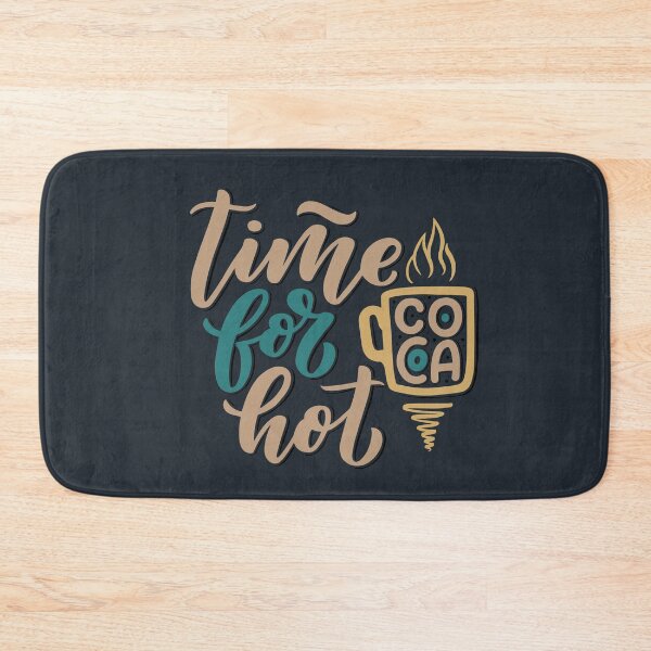 Item preview, Time for hot dark background designed and sold by coffeeapparel.