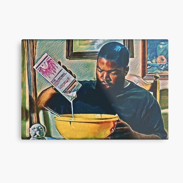 No Milk Metal Print