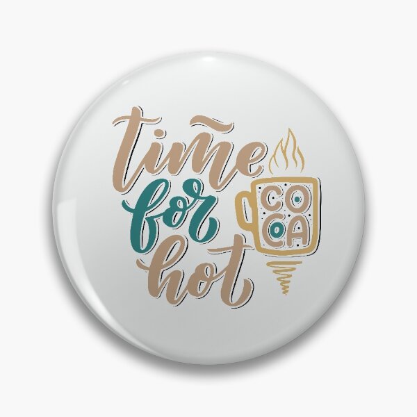 Item preview, Time for hot coca light background designed and sold by coffeeapparel.