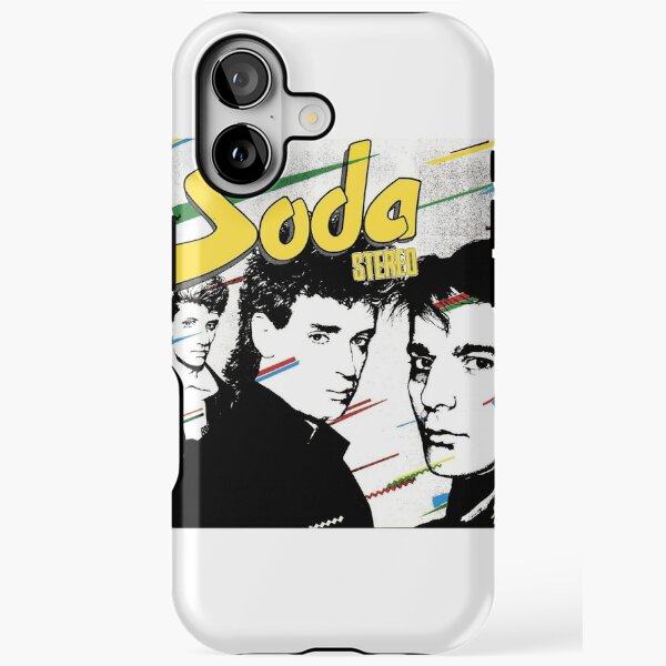 soda stereo poster iPhone Tough Case