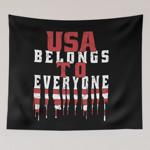 Item preview, usa belongs to everyone_ Black Lives Matter george floyd designed and sold by tiger-king.