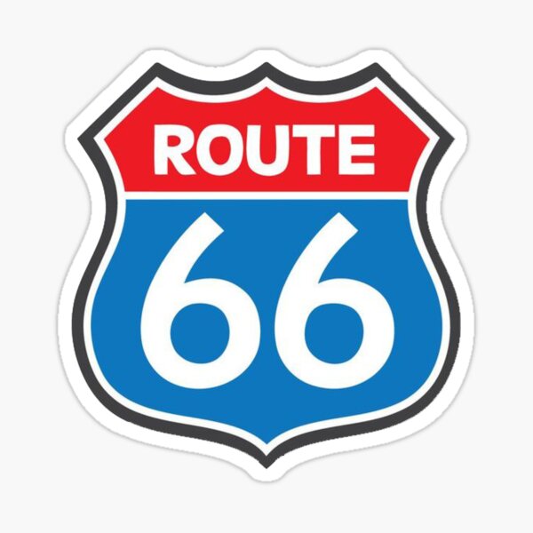 Route 66 Sticker