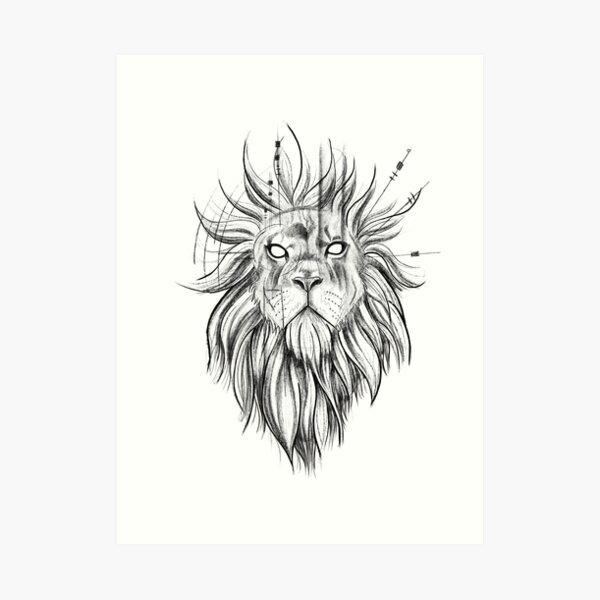Lion Tattoo Design Lion Tattoo Sketch Lion Space Tattoo Des - Inspire Uplift