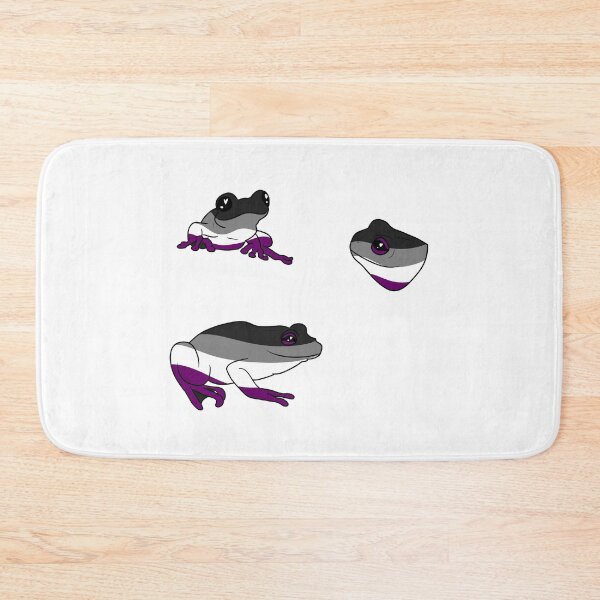 Item preview, Pride Frogs ~ Ace Edition designed and sold by sprucefall.