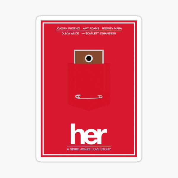 Her film poster Sticker