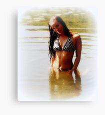 Knee Deep Canvas Print