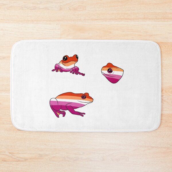 Item preview, Pride Frogs ~ Lesbian Edition designed and sold by sprucefall.