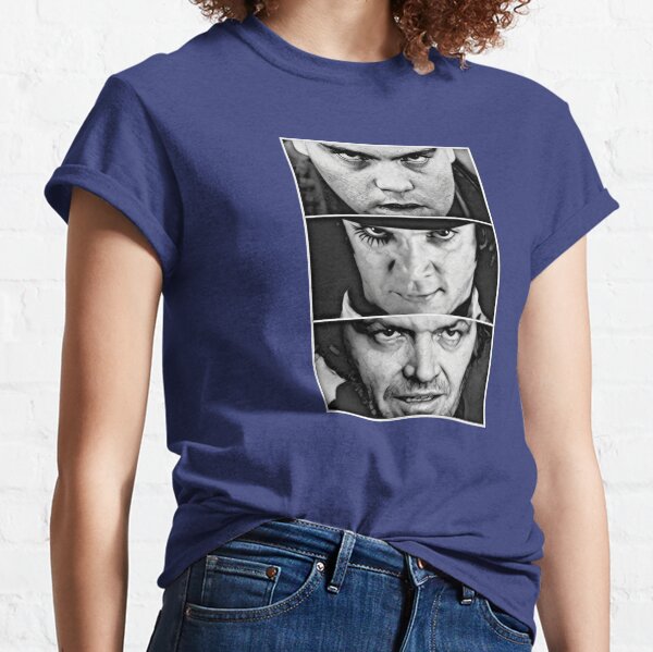 Full Mental Straight Jacket AKA Kubrikian Stare-off AKA I am Jack's Insanity Classic T-Shirt