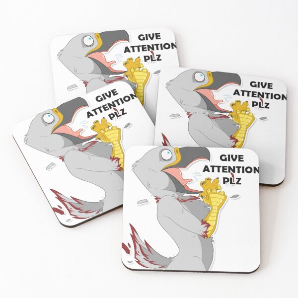 Item preview, Give Attention Plz designed and sold by falcuscus.