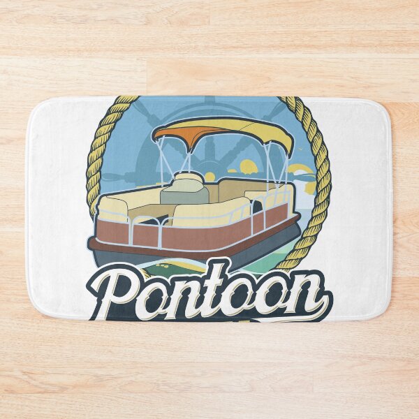 Item preview, Pontoon Captain graphic, Pontoon Boating Tee, Boating print designed and sold by Lisbob.