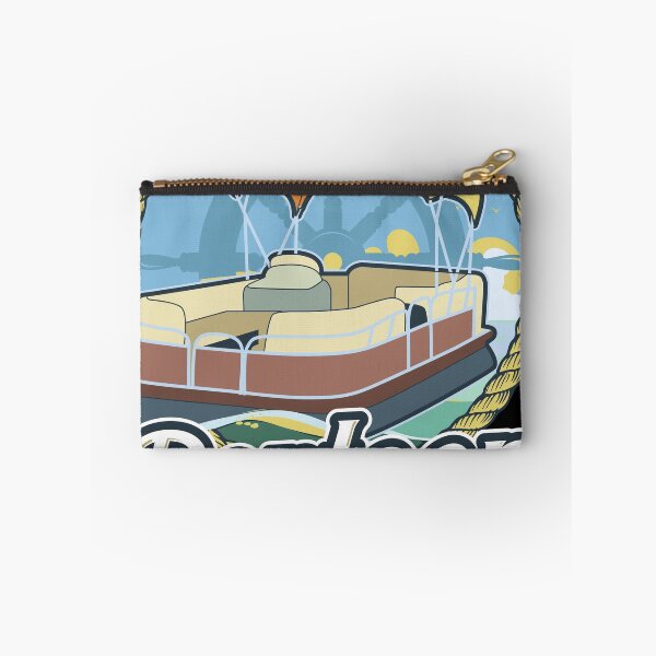 Item preview, Pontoon Captain graphic, Pontoon Boating Tee, Boating print designed and sold by Lisbob.