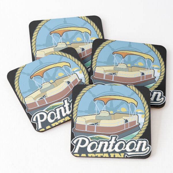 Item preview, Pontoon Captain graphic, Pontoon Boating Tee, Boating print designed and sold by Lisbob.