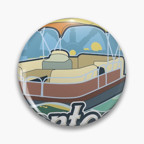 Item preview, Pontoon Captain graphic, Pontoon Boating Tee, Boating print designed and sold by Lisbob.