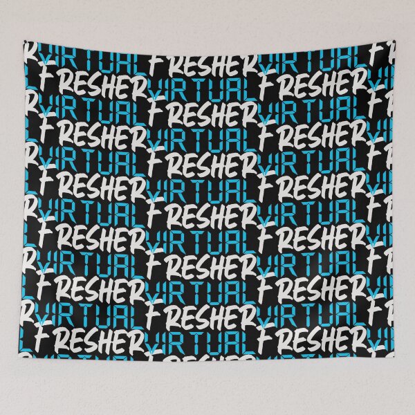 Item preview, Virtual Fresher (blue and white) designed and sold by abigabhall.