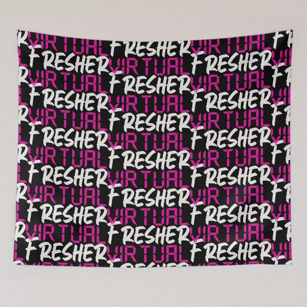 Item preview,  Virtual Fresher (pink and white) designed and sold by abigabhall.