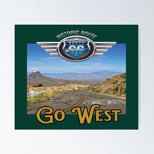Item preview, Go West designed and sold by Robert Clark.