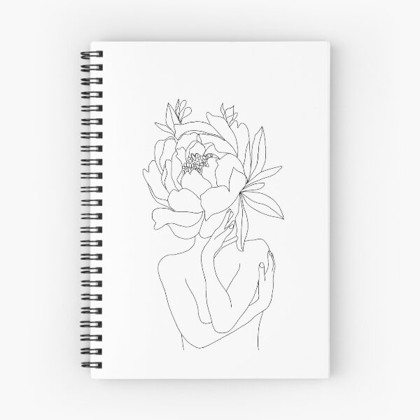 Item preview, Flower head Woman designed and sold by designedsyddd.