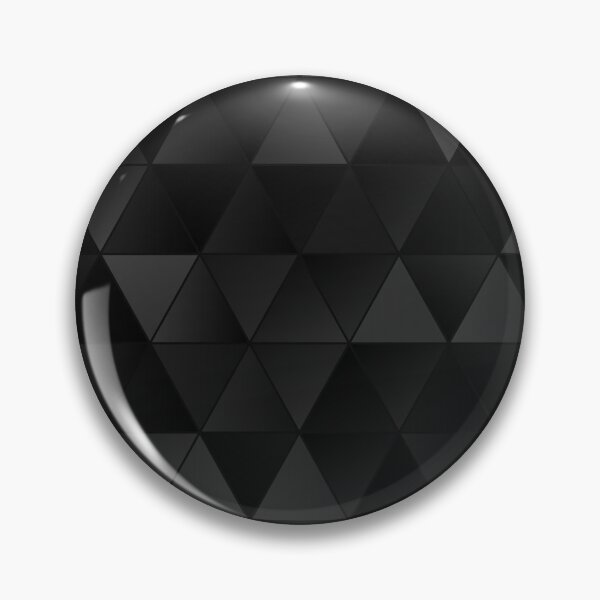 Item preview, Charcoal Black Triangle Pattern designed and sold by Artefficient.
