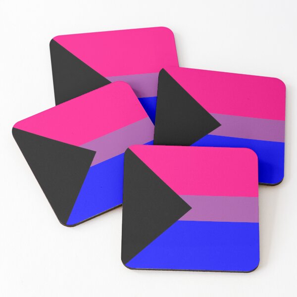 Item preview, Demisexual Biromantic, Bisexual Demiromantic, Demi Bi FLAG designed and sold by BitterbluePine.