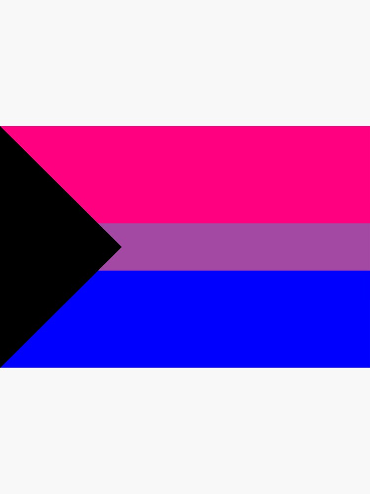 Demisexual Biromantic Bisexual Demiromantic Demi Bi Flag Sticker For Sale By Bitterbluepine