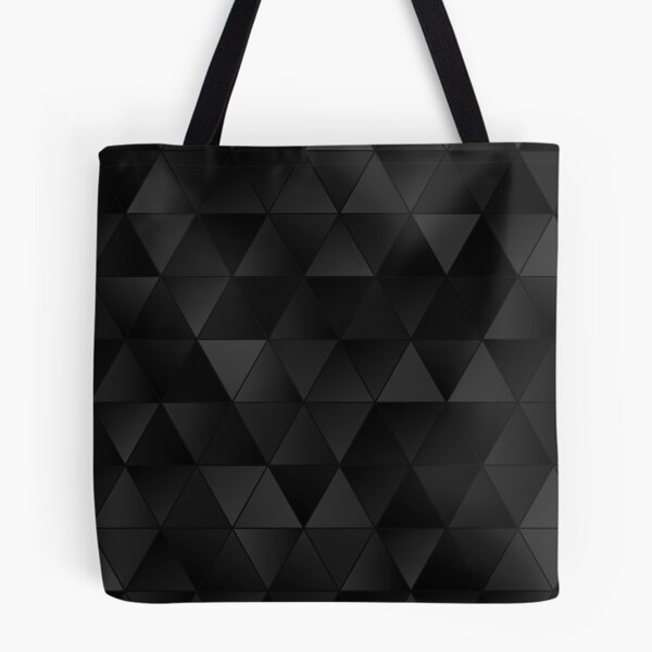 Item preview, Charcoal Black Triangle Pattern designed and sold by Artefficient.