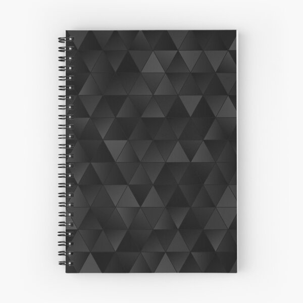Item preview, Charcoal Black Triangle Pattern designed and sold by Artefficient.