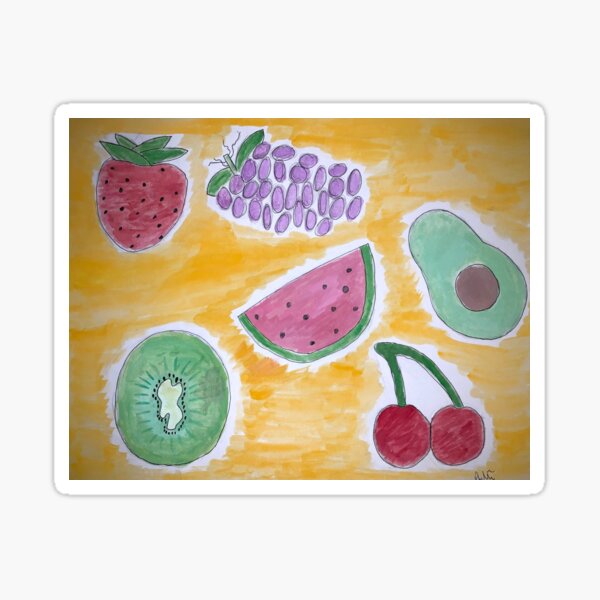 fruit salad Sticker