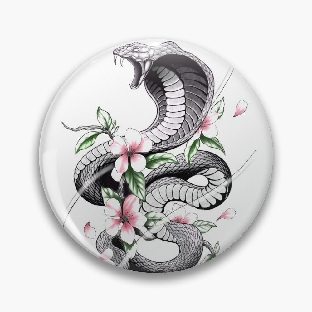 Illustration Snake Tattoo Cobra Stock Vector by ©eugeneharnam 517266550
