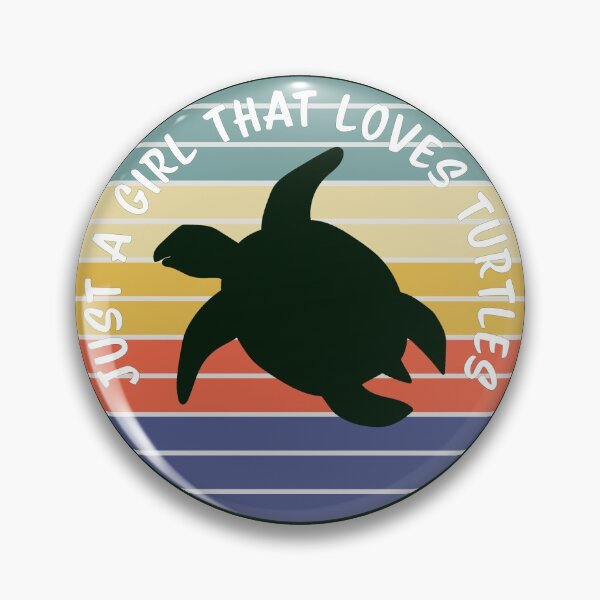 Item preview, Just a Girl that Loves Turtles designed and sold by CaptainWoodys.