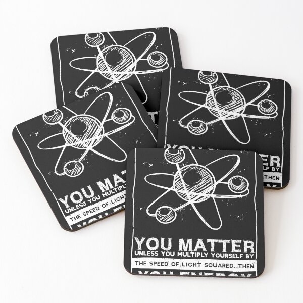 Item preview, Science Quote print, You Matter, You Energy designed and sold by Lisbob.