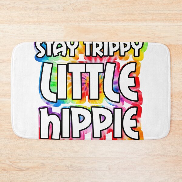 Item preview, Trippy Little Hippie design, Hippie Tee, Psychedelic graphic designed and sold by Lisbob.