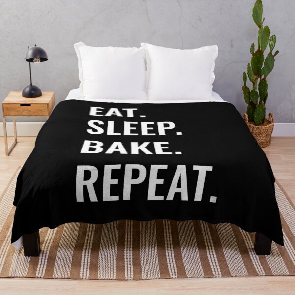 Item preview, Eat Sleep Bake Repeat designed and sold by manishfzr1995.