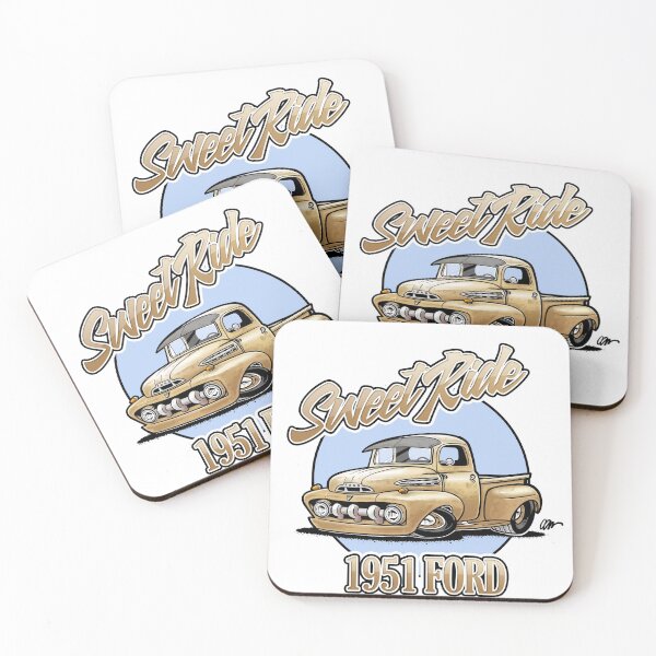 Item preview, T-Shirt Design, Featuring a 51 Ford Pickup designed and sold by animatedpencil.