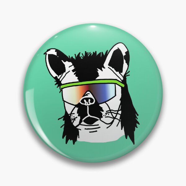 Item preview, French Bulldog Dog with Mullet and Sunglasses designed and sold by PutMEonYOU.