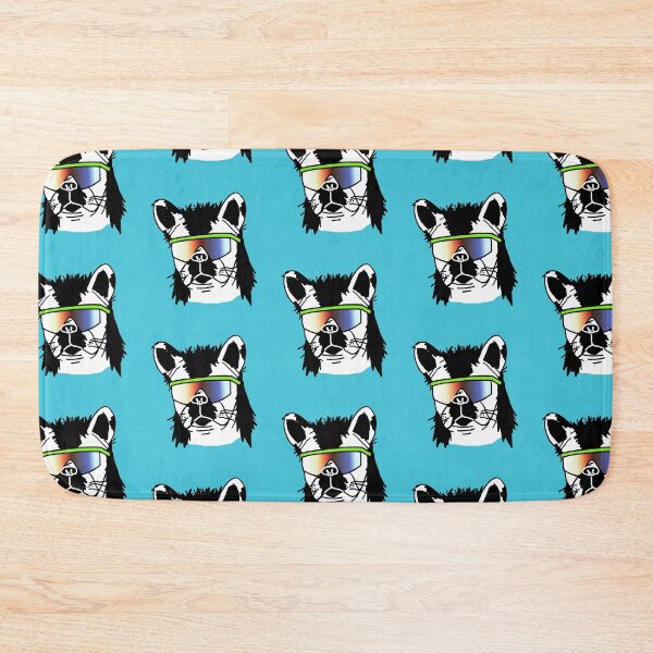 Item preview, French Bulldog Dog with Mullet and Sunglasses designed and sold by PutMEonYOU.