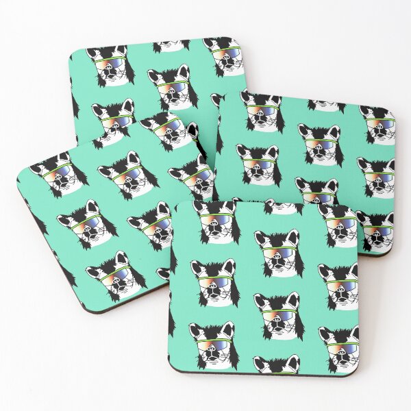 Item preview, French Bulldog Dog with Mullet and Sunglasses designed and sold by PutMEonYOU.