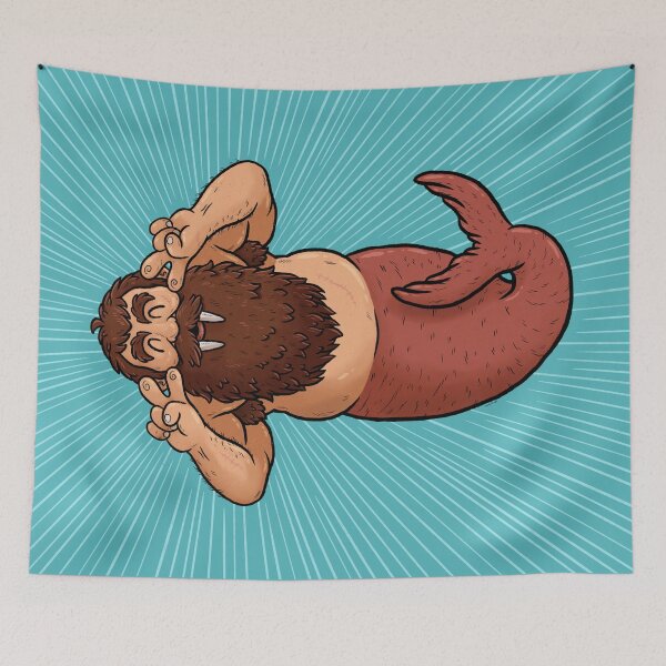 Item preview, Walrus Man designed and sold by Jennifer-Smith.