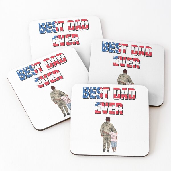 Item preview, Best Dad Ever For Patriotic Army Dads designed and sold by mcshirtface.