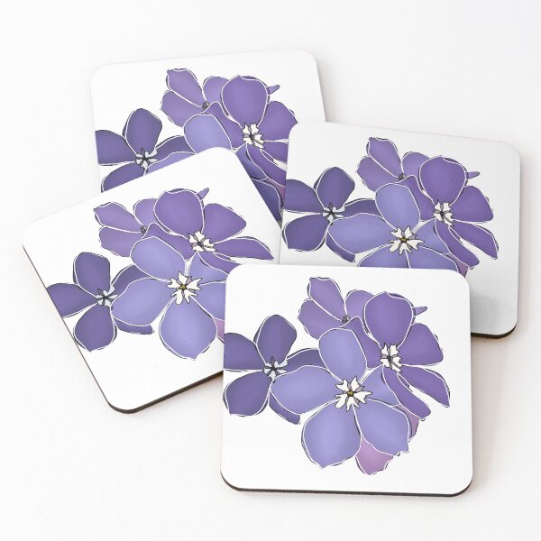 Item preview, Purple Flowers  designed and sold by nomnomjawmar.