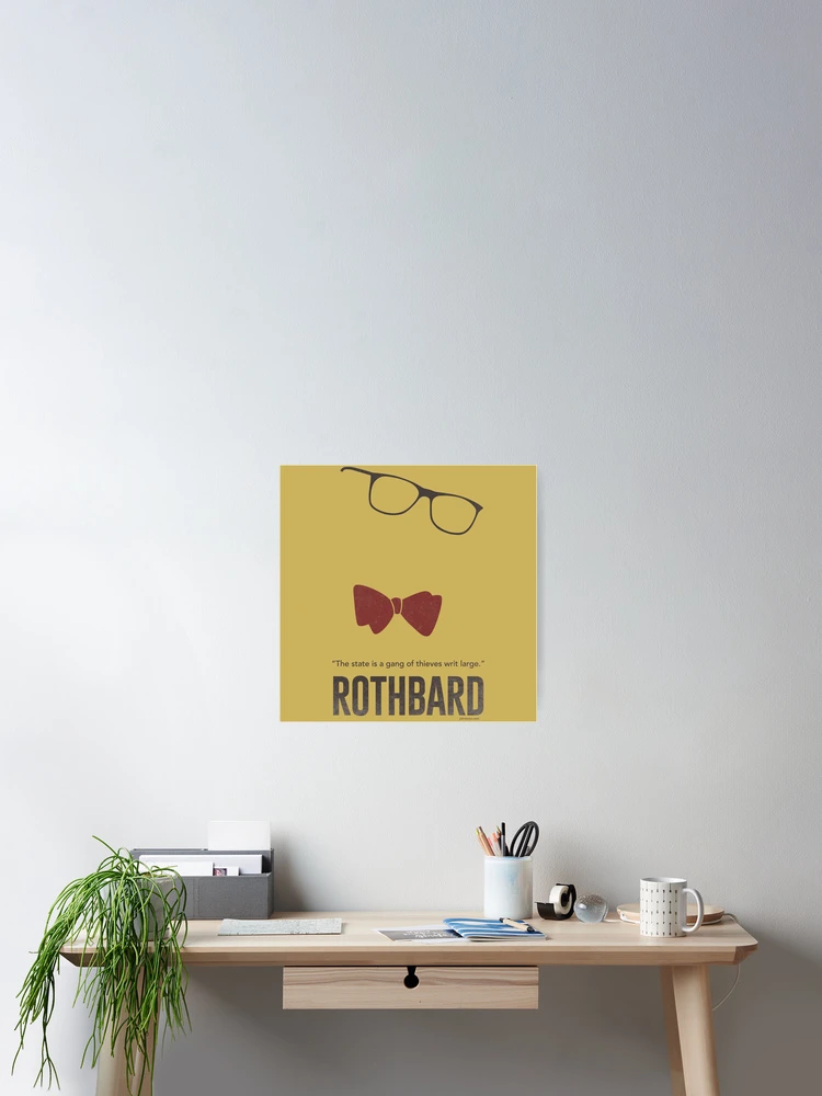Thumbnail 2 of 3, Poster, Murray Rothbard designed and sold by John the Craftsman.