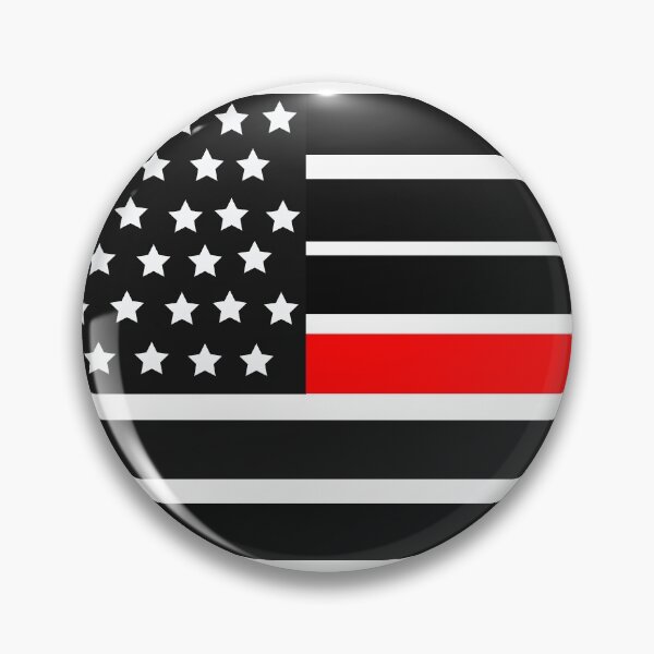 Item preview, red line flag designed and sold by Mspizzirri.