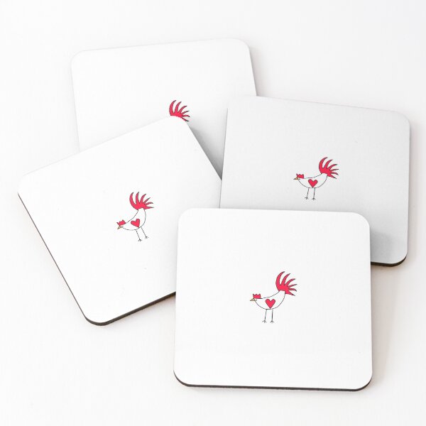 Item preview, Chicken with heart (Hen Party) designed and sold by Wizz Bang.