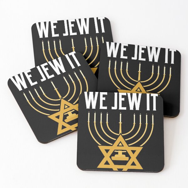 Item preview, This Is How We Jew It Menorah print, Hanukkah graphic designed and sold by Lisbob.
