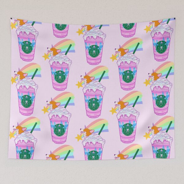 Item preview, Rainbow UniCorgi Frappuccino designed and sold by SPufferART.